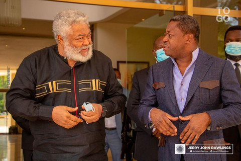 Togo/Diplomatie : Jerry John Rawlings chez Faure Gnassingbé pour une visite de courtoisie
