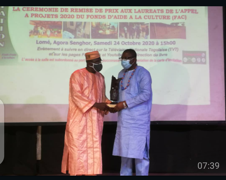 Togo/FAC: le Ministre Lamadokou a présidé la cérémonie de remise de prix aux lauréats