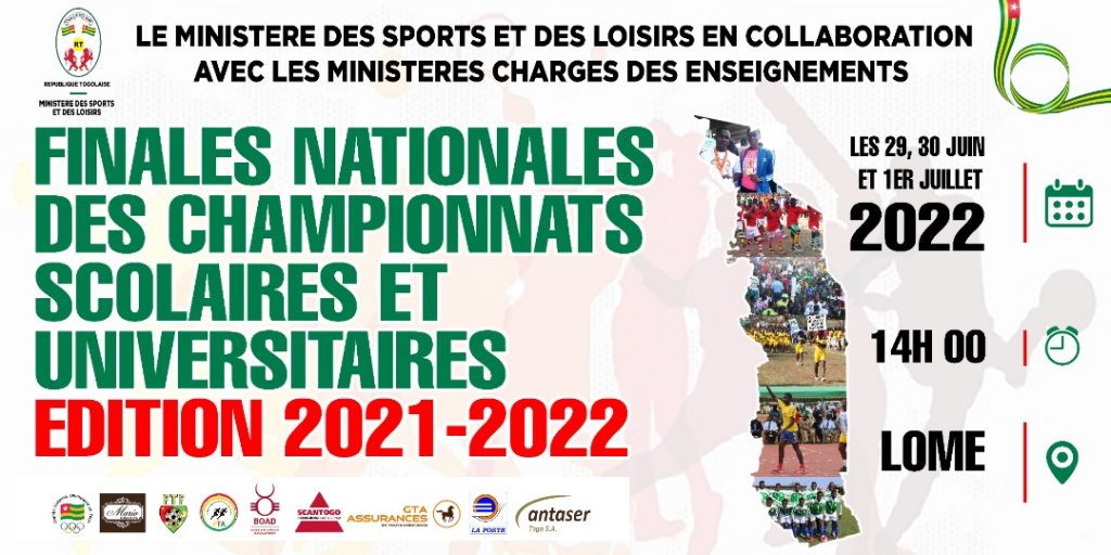 Togo/Championnats scolaire et universitaire: Voici les tirages au sort des phases nationales