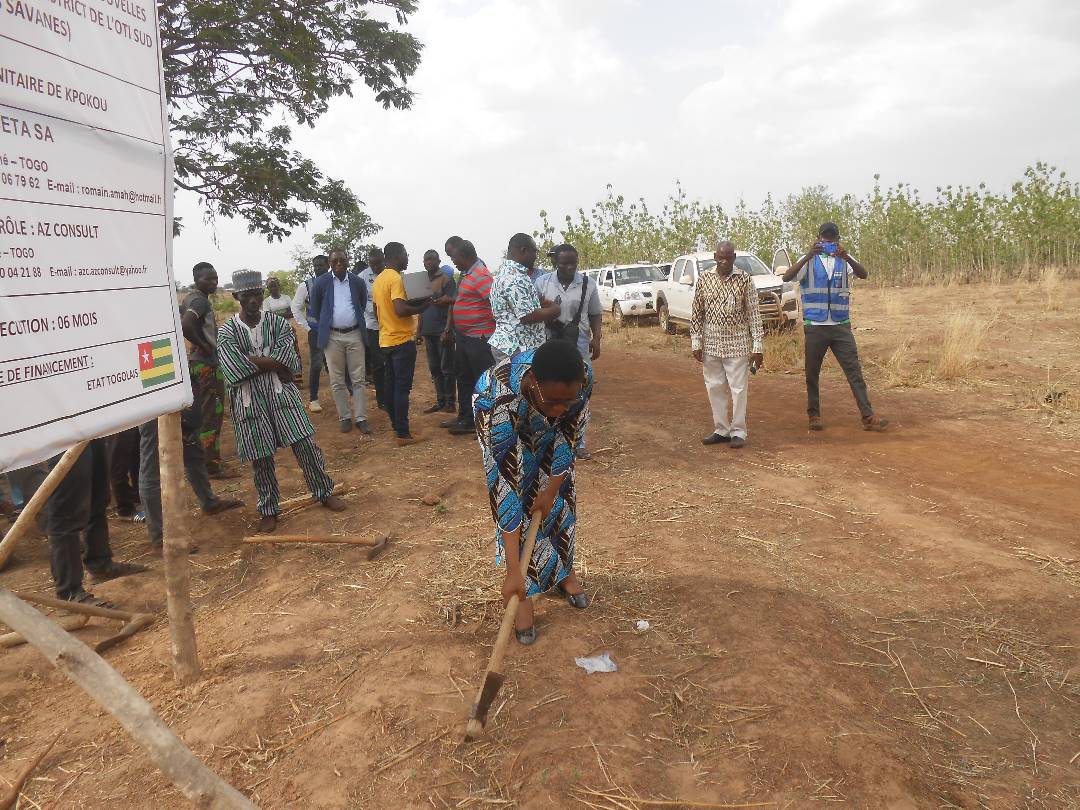 Savanes/SSEQCU : La construction de Seize(16)nouvelles formations sanitaires lancée par le ministre Mamessilé Aklah AGBA-ASSIH