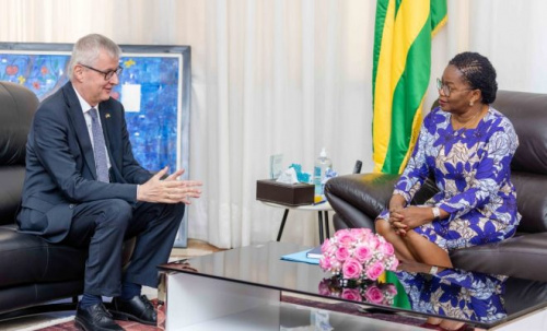 Togo : En fin de mission, l’ambassadeur d’Allemagne Matthias Veltin a présenté ses civilités au PM Victoire Dogbé