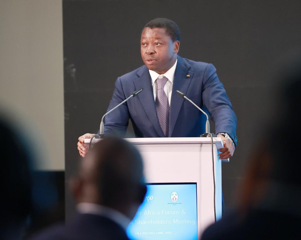 Africa 50 : Faure Gnassingbé donne le ton des travaux du 1er forum infra for Africa.