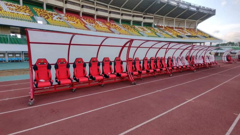 Togo: Des bancs de touche modernes nouvellement installés au Stade de Kégué