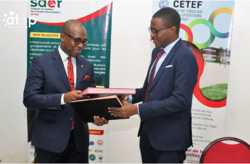 Togo :: Le CETEF et la SAER optent pour les énergies renouvelables