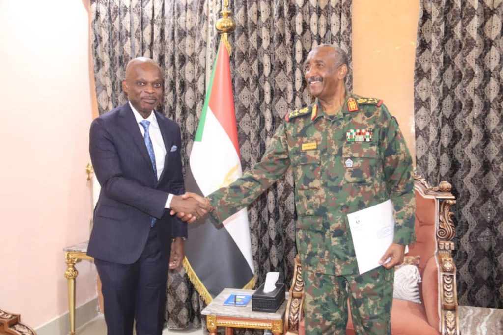 Prof. Robert DUSSEY porteur d’un message de Faure Gnassingbé à Abdel Fatah al-Burhan