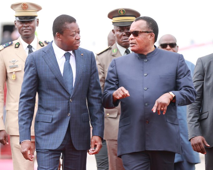 Togo : Denis Sassou-N’guesso et Faure Gnassingbé réaffirment leur volonté de diversifier et renforcer les échanges entre leur pays