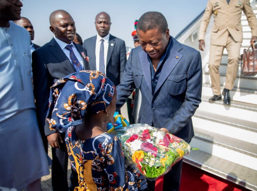 64è session ordinaire de la CEDEAO : Faure Gnassingbé a foulé le sol nigérian