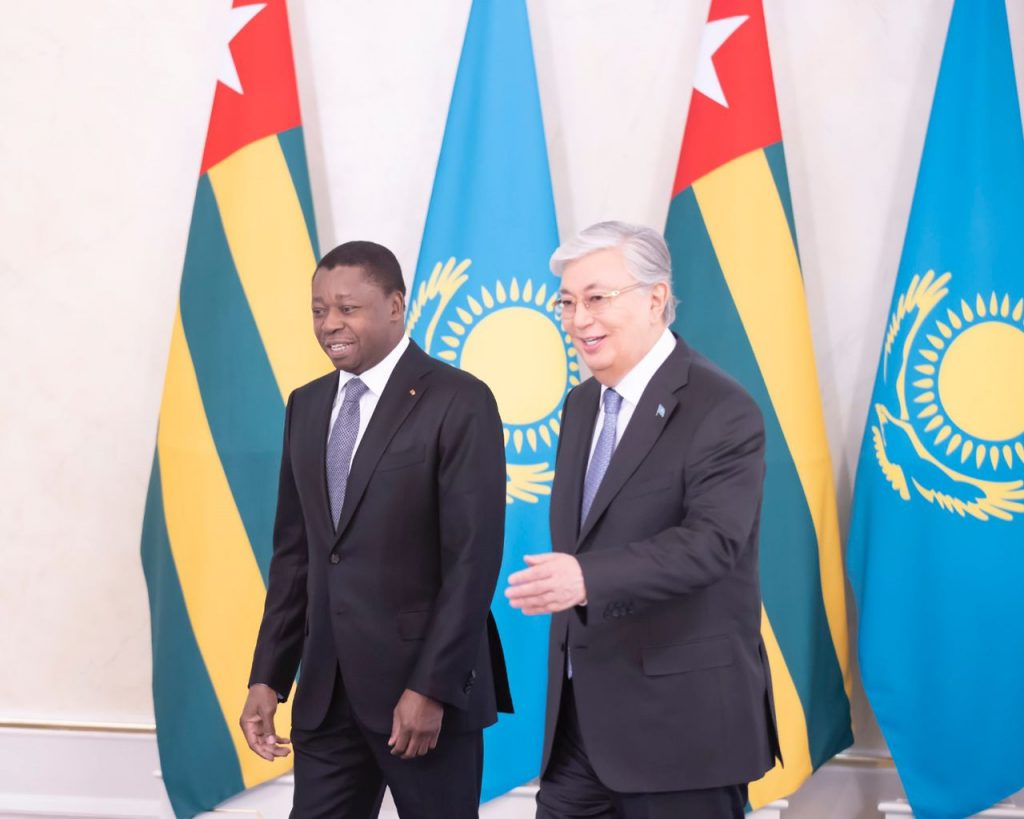 Une délégation kazakhstanaise à Lomé pour des échanges et de prospection des domaines de coopération