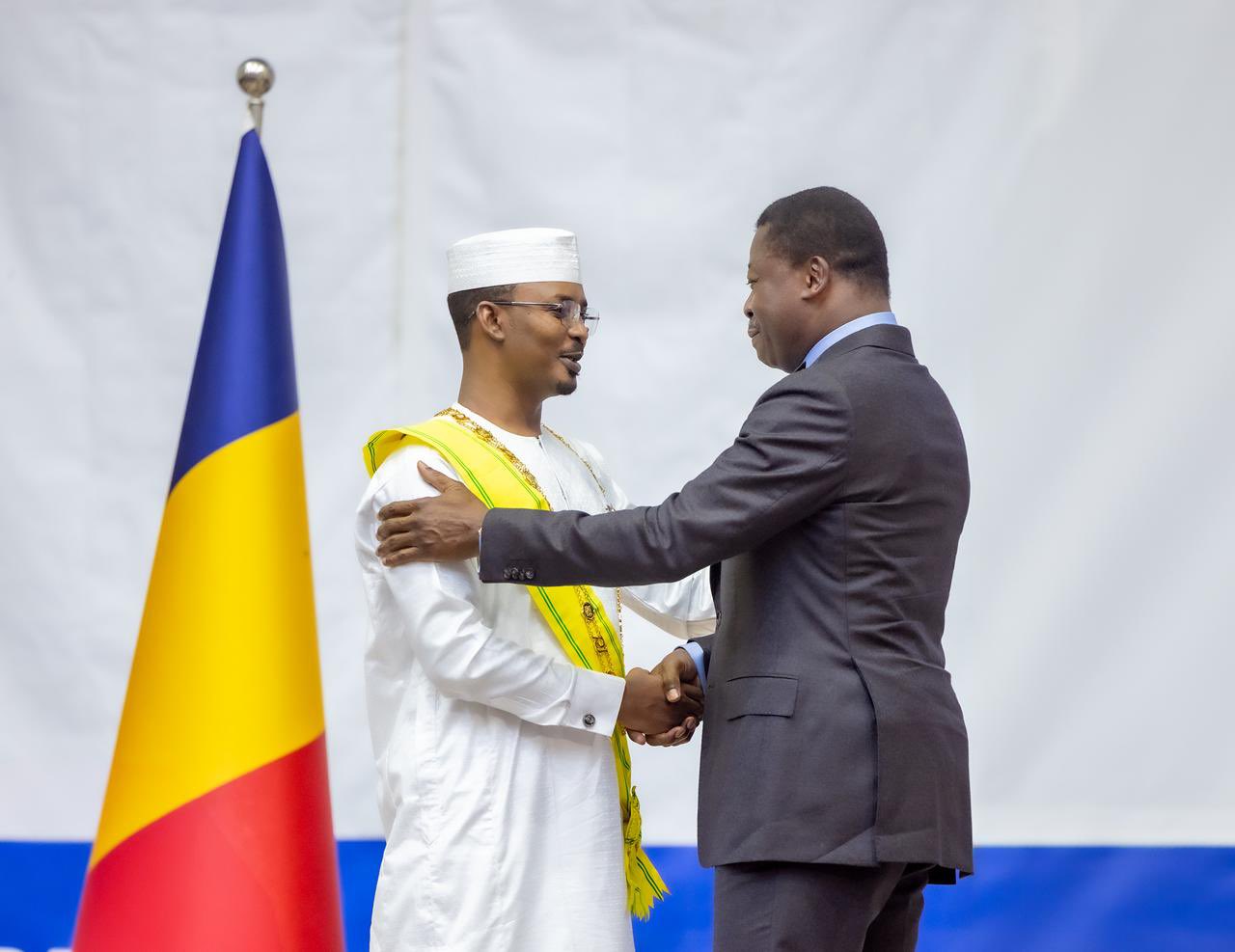 Tchad/Investiture : Faure Gnassingbé a réitéré de vive voix ses félicitations à Mahamat Idriss Déby