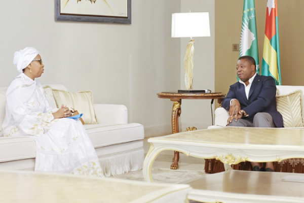 Togo : En Fin de mission Dr Aissata Ba Sidibé chez Faure Gnassingbé