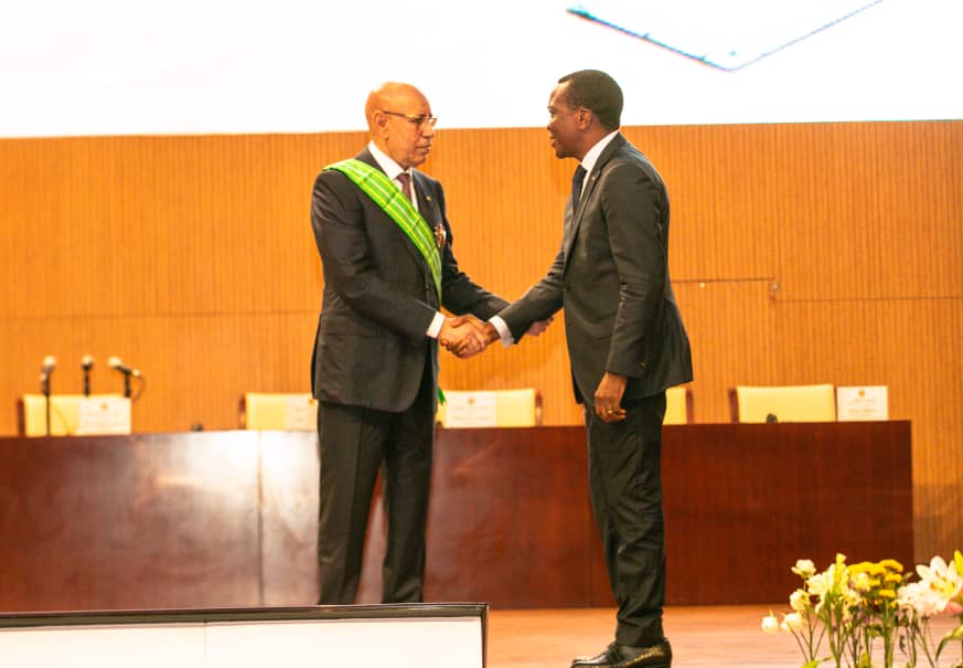 Investiture du Président Mauritanien : le Président de l’Assemblée nationale togolaise assiste à la cérémonie