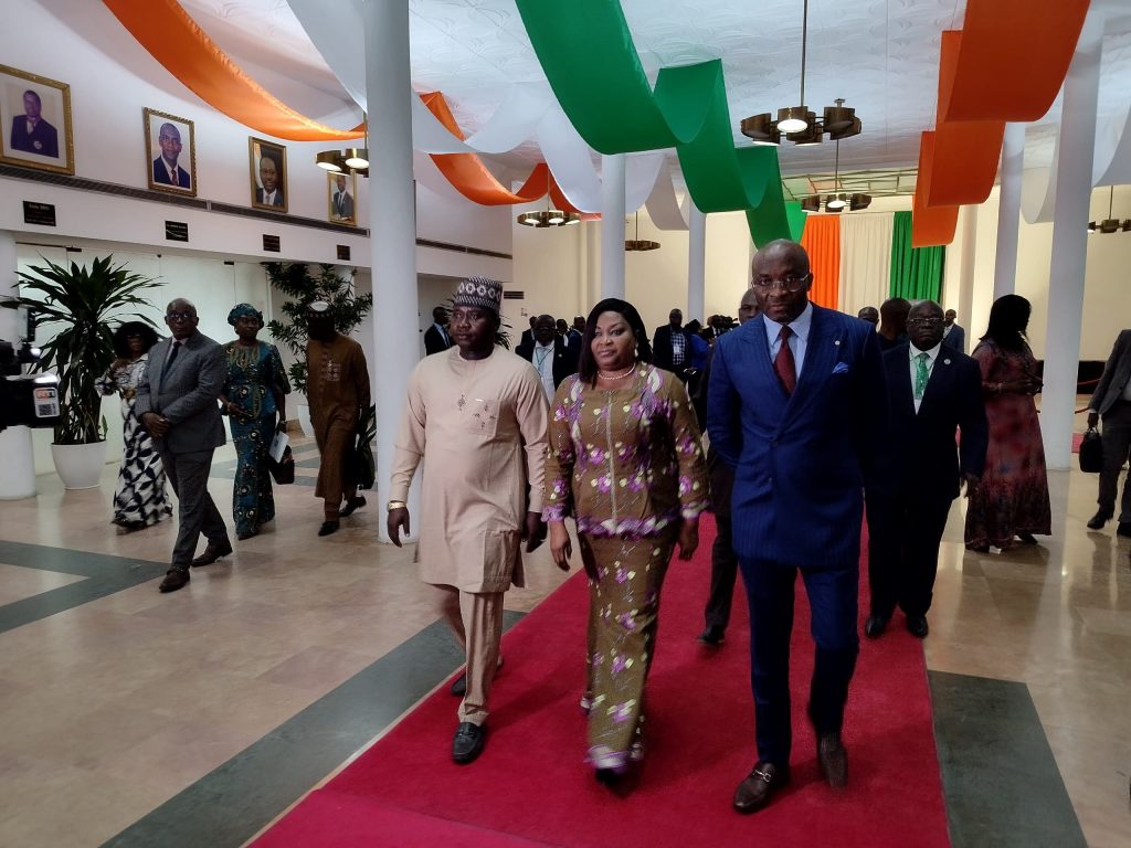 CEDEAO : Une délégation des parlementaires reçue par le Président de l’Assemblée Nationale de la Côte-d’Ivoire