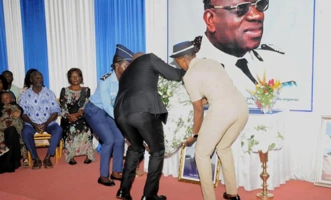 Carnet Noir : Hommage officiel au feu Col. Akobi Messan,