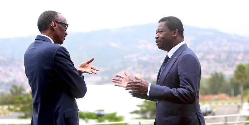 Investiture de Paul Kagame : Faure Gnassingbé parmi les Présidents invités à Kigali