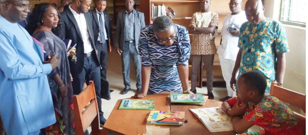 Atakpamé : Séance de travail entre le ministre Yawa Kuigan et le personnel relevant de son département