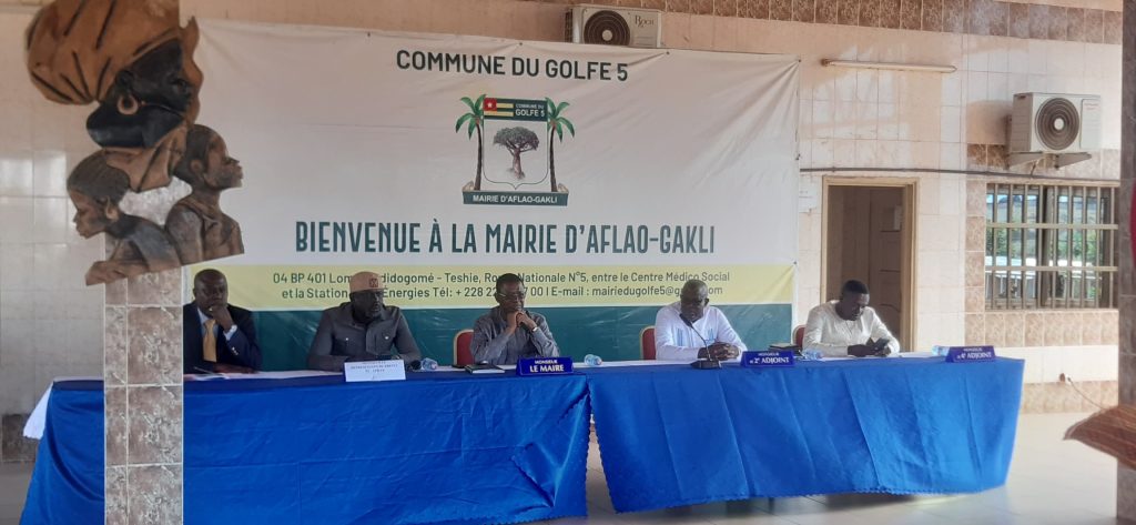 4ème session ordinaire 2024 de la commune Golfe 5 : Vers des actions prioritaires pour le développement local