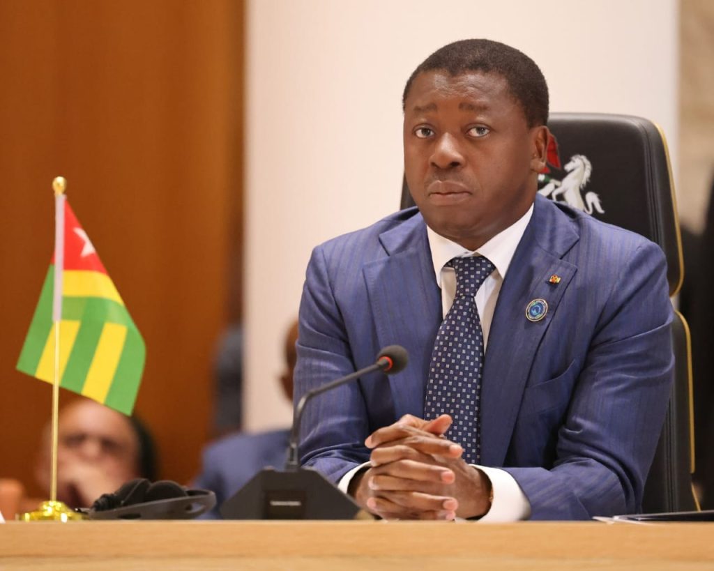 » Je vous adresse, au nom du peuple togolais, de vives félicitations.. »Faure Gnassingbé à Donald Trump