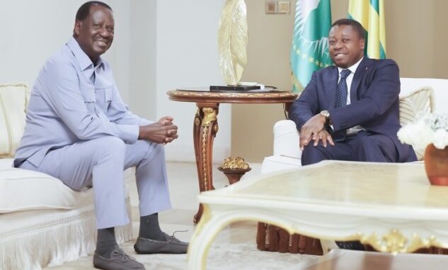 Tête à tête entre le Président Faure Gnassingbé et Raila Odinga