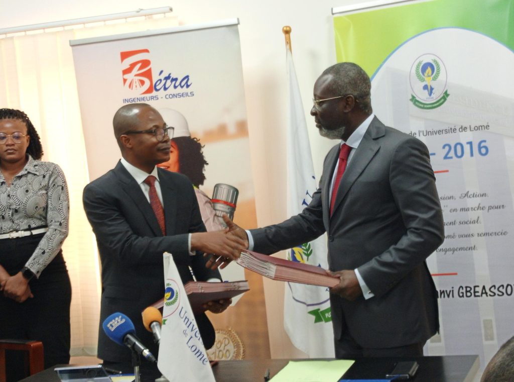 L’innovation au cœur du partenariat entre BETRA et l’Université de Lomé