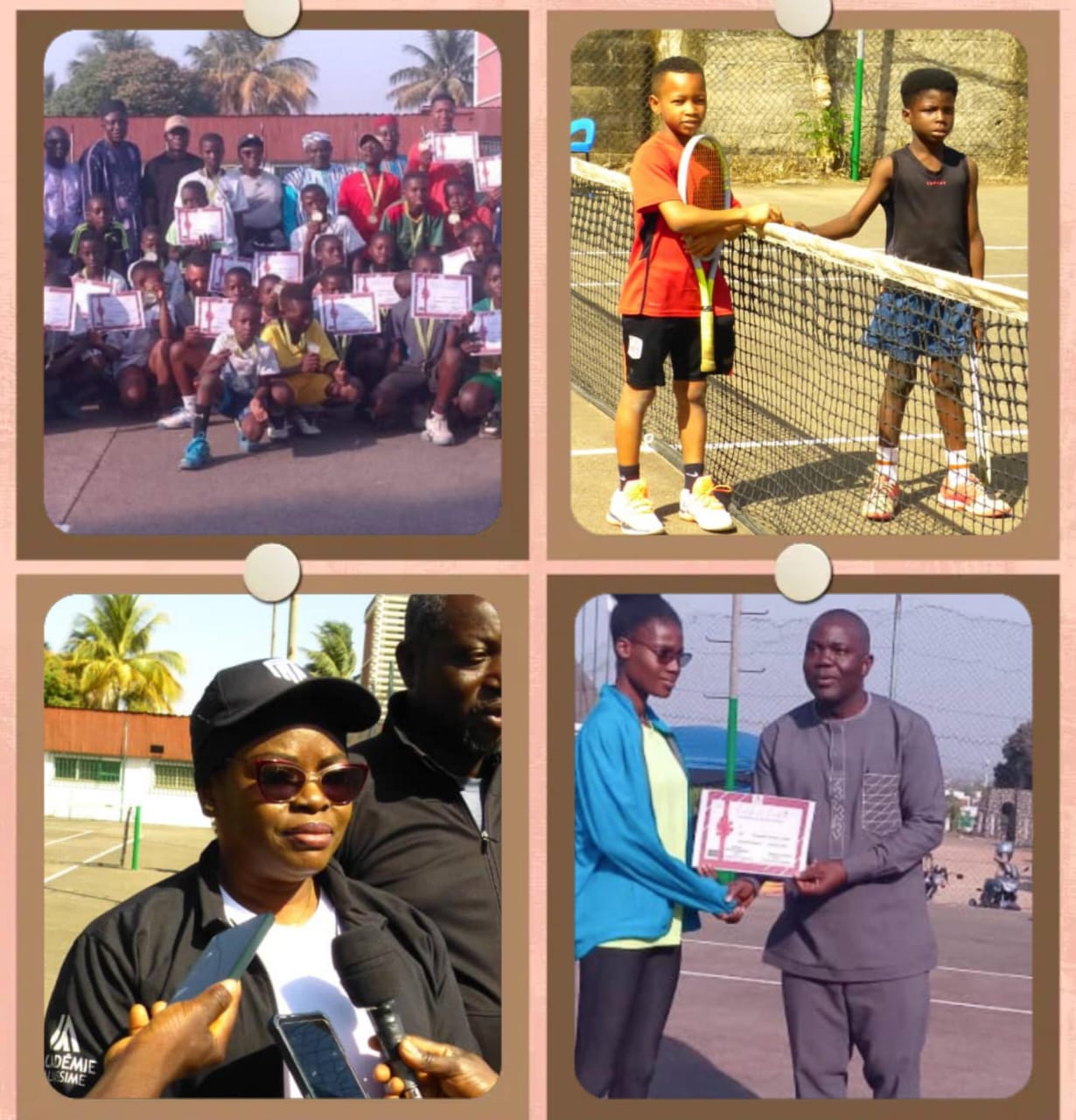 Togo : Fin du tournoi international de tennis à Kara