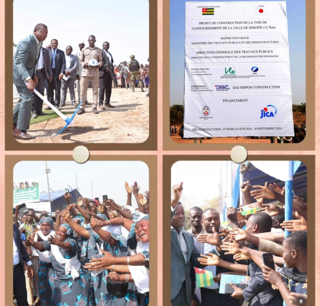 Sokodé : Lancement des travaux de la voie de contournement, un projet d’envergure pour le développement régional