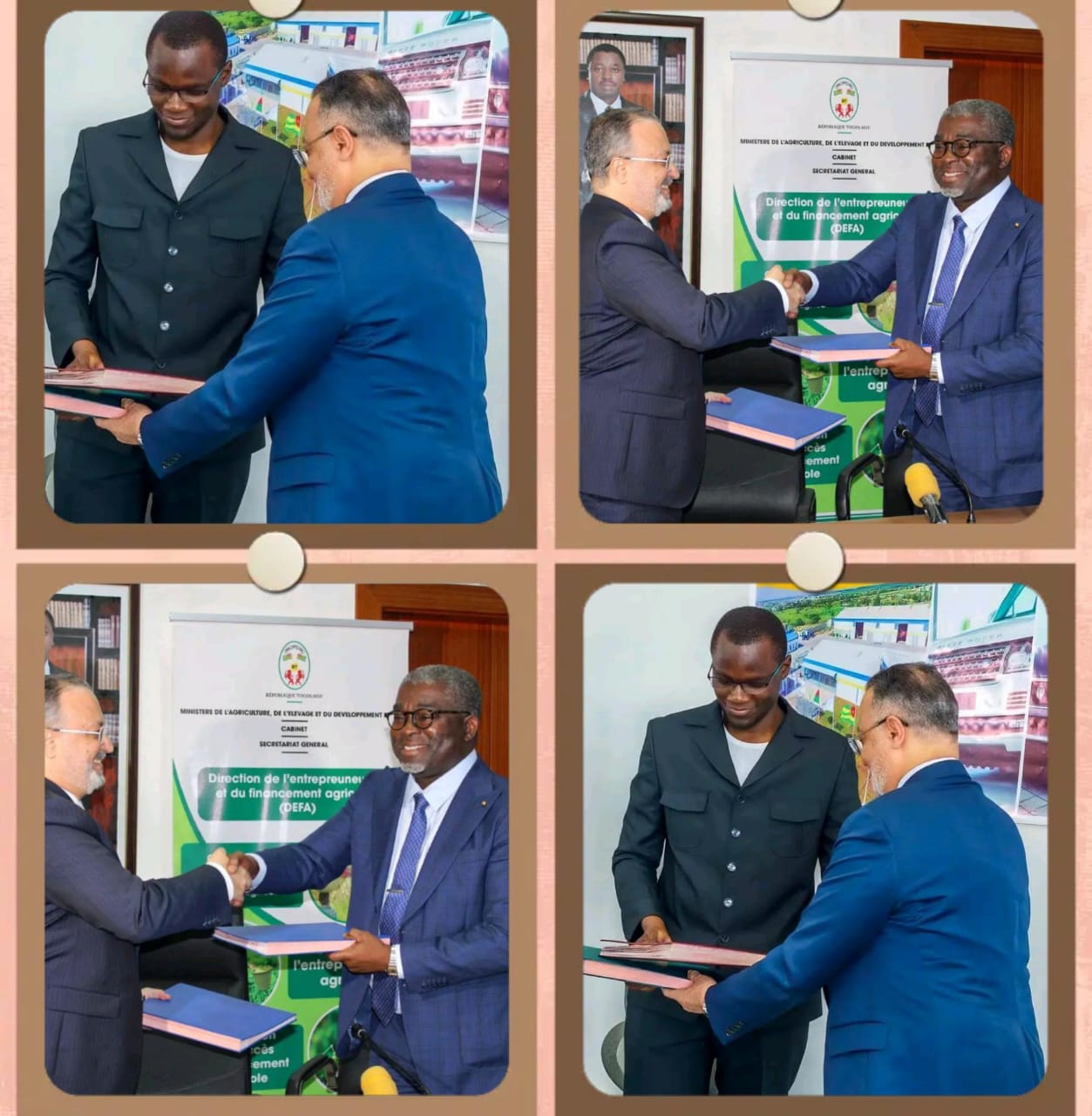 Cinq (5) Millions d’Euros pour l’agriculture togolaise : Le Pari de BKG Distribution et BOA-Togo  