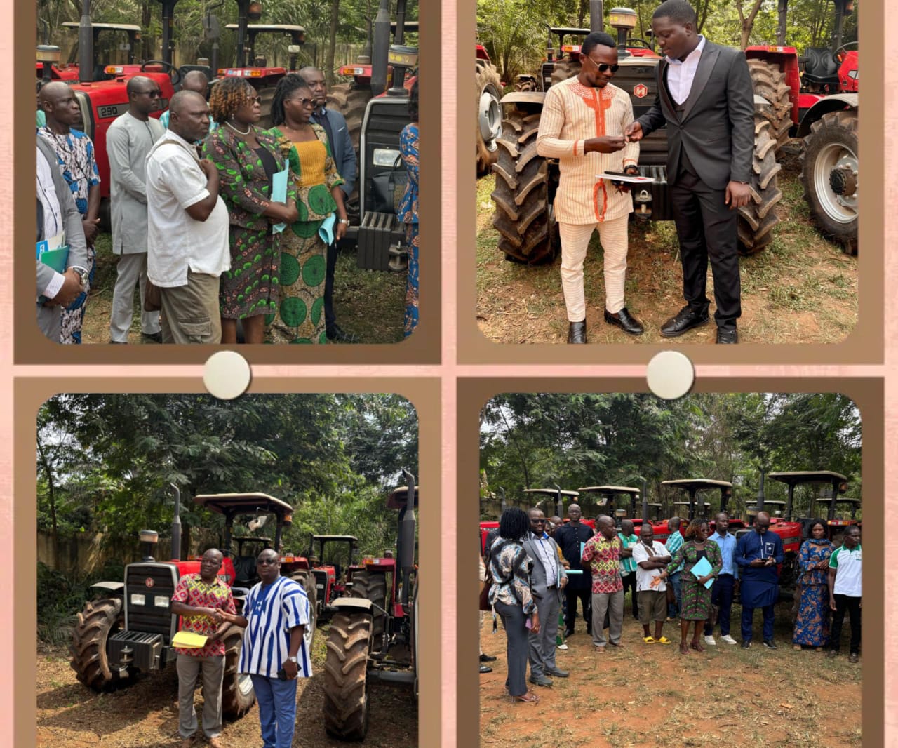 BKG Distribution : Un investissement majeur pour l’agriculture togolaise, Tsévié première étape de dons de matériels 