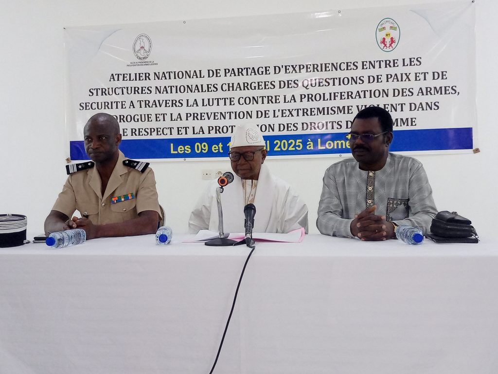 Atelier national sur la prévention et la lutte contre les menaces à la sécurité au Togo