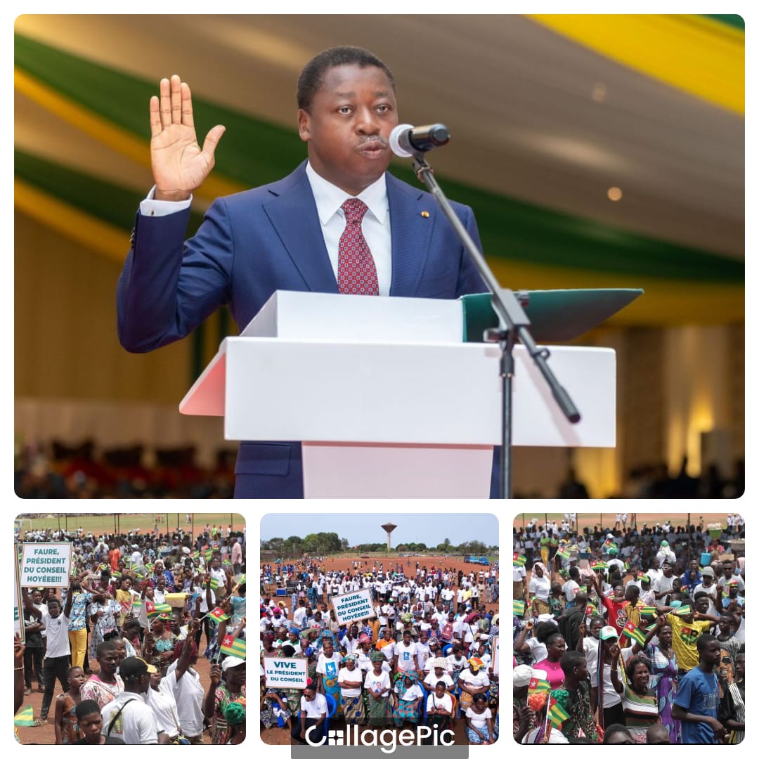Vo en liesse : Une foule immense célèbre l’investiture de Faure Gnassingbé