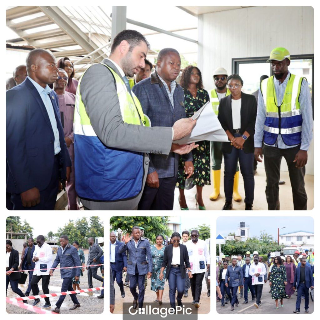 Togo : Le Président Faure Gnassingbé visite le CHU de Kara en pleine transformation