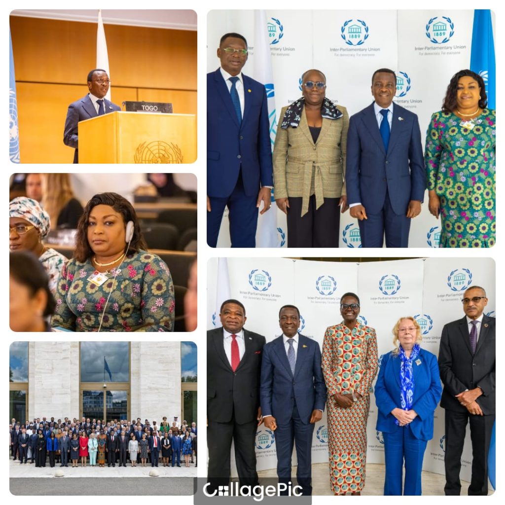 Le Togo à la 6ᵉ Conférence Mondiale des Présidents de Parlement : Un appel à la solidarité parlementaire mondiale