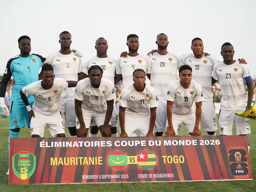 ÉlimMondial 2026 : Le Togo battu par la Mauritanie et dit adieu à la qualification