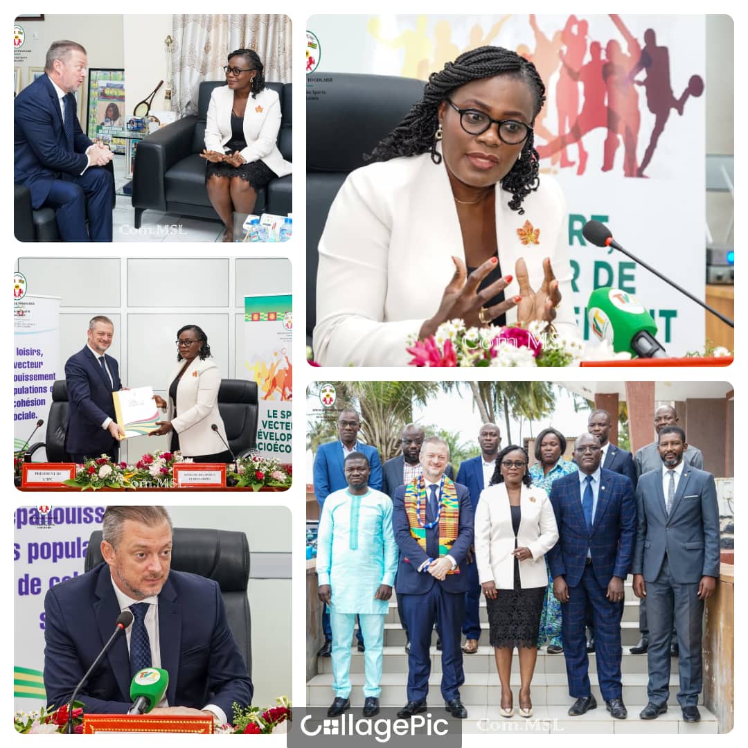 Rencontre entre le Ministre des Sports et le Président de l’IPC : Vers un avenir inclusif pour les Sports Paralympiques au Togo