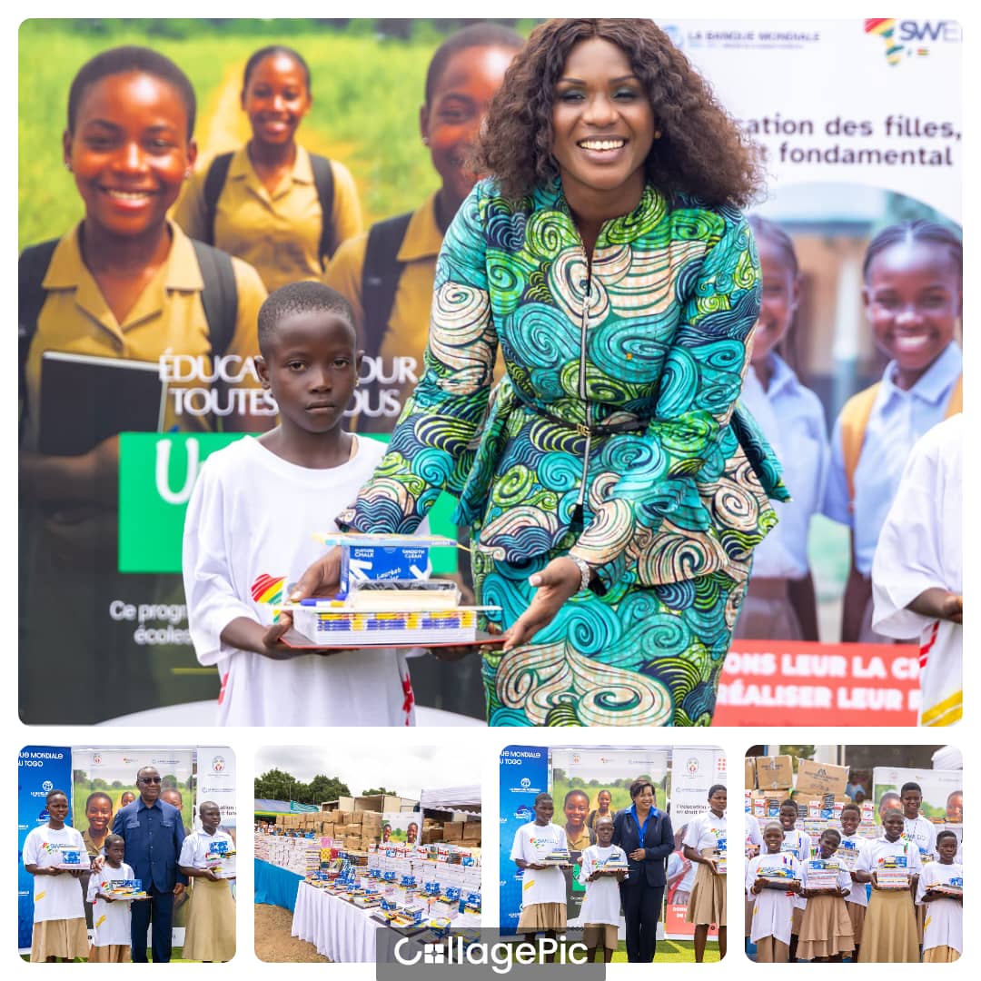 Kits scolaires pour les filles : Le Togo avance vers l’éducation pour tous