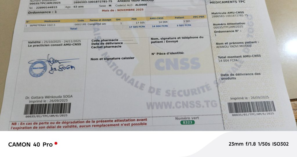 La CNSS modernise ses attestations TPC et EP pour une meilleure prise en charge des patients