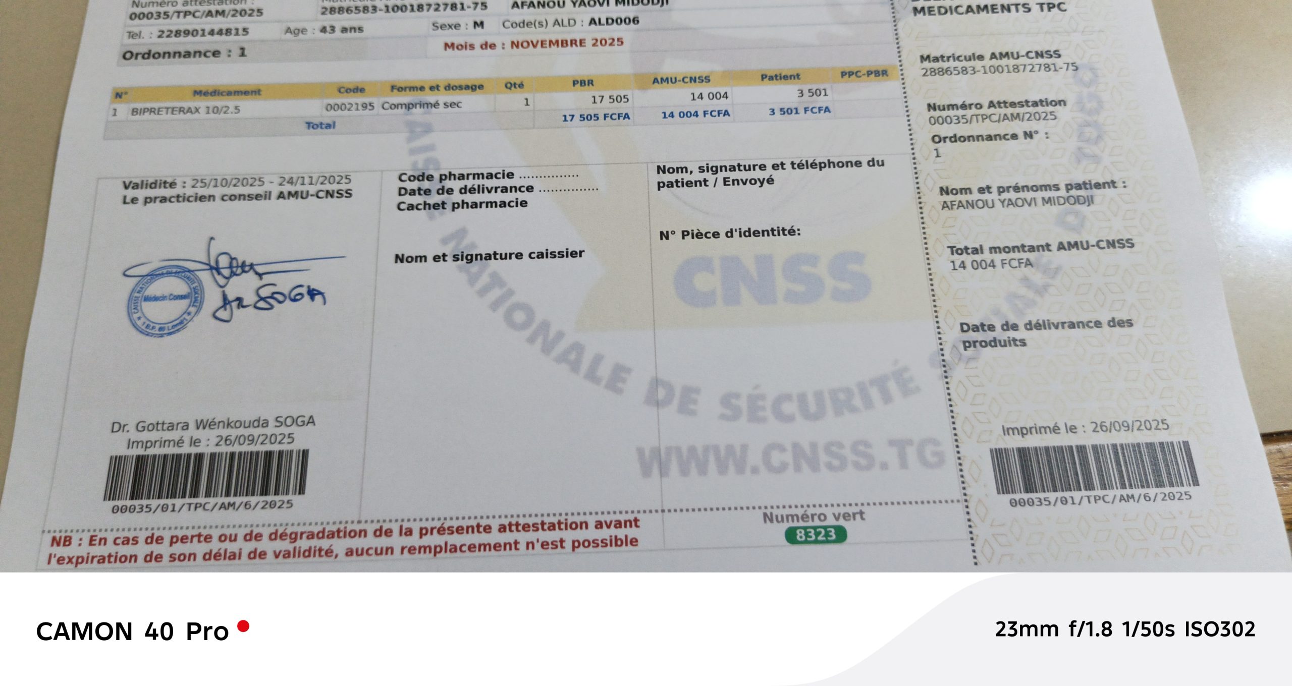 La CNSS modernise ses attestations TPC et EP pour une meilleure prise en charge des patients