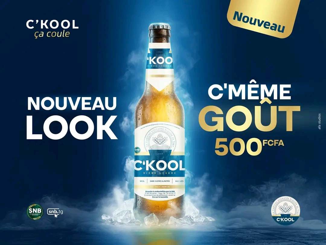 C’KOOL se réinvente : Même Fraîcheur, Nouveau Style ! 🍺✨
