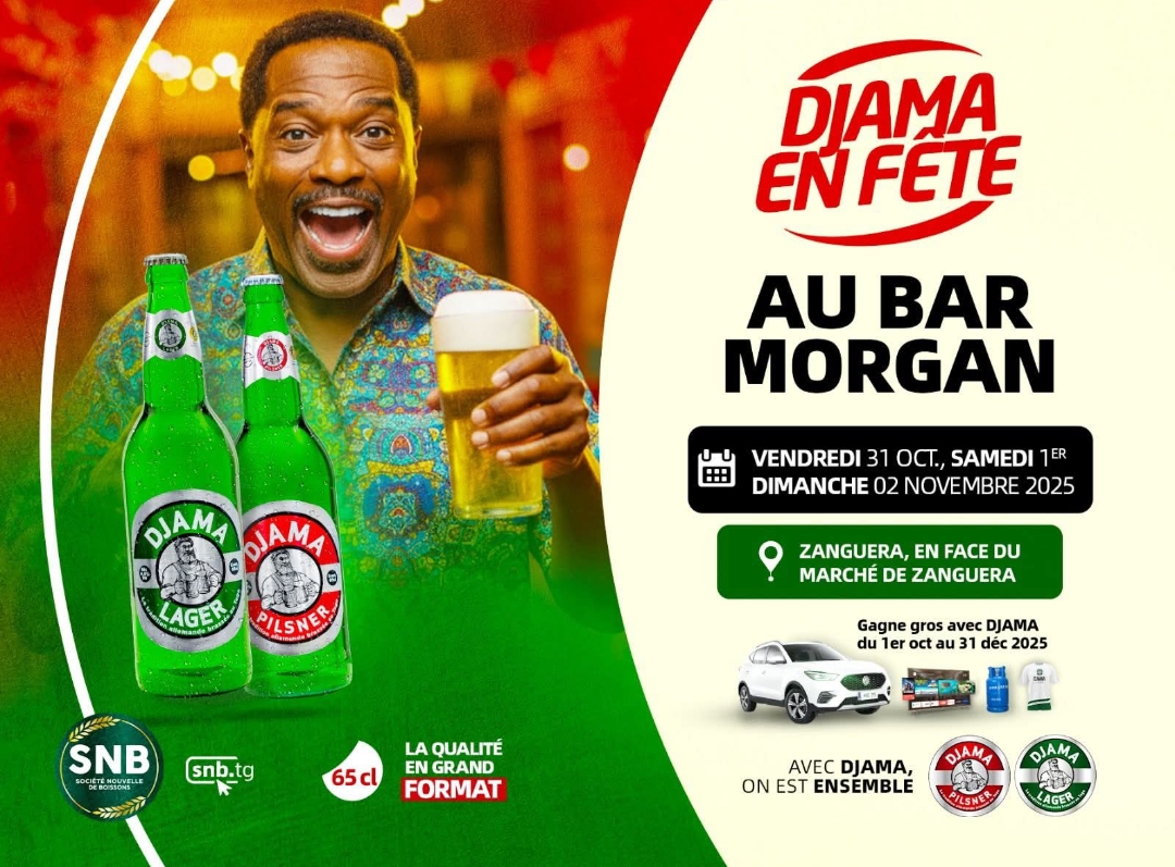 Fêtez la fin d’Octobre avec la SNB : ‘DJAMA en FÊTE’ au Bar Morgan