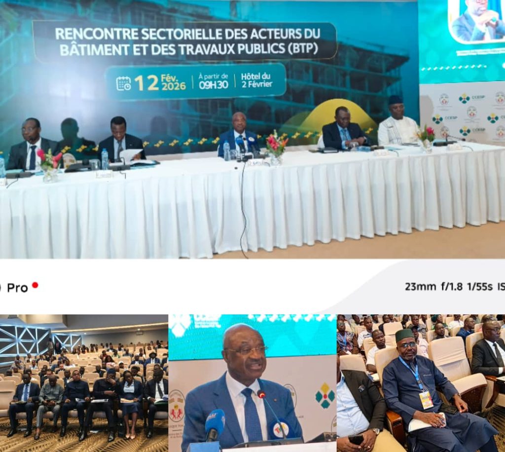 Sous l’impulsion de Faure GNASSINGBE : Le CCESP tient sa première rencontre avec les acteurs des BTP