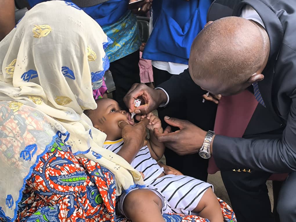 Le ministre de la Santé donne le coup d’envoi de la campagne de vaccination contre la poliomyélite