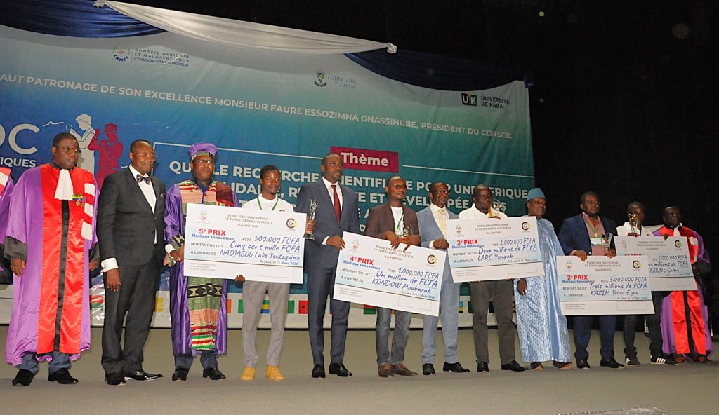 CCI-TOGO : Cinq projets innovants récompensés à la Foire des Inventions et Innovations du Togo