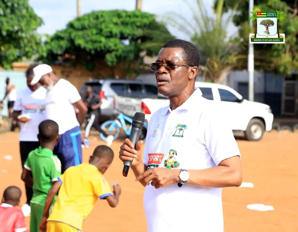 Golfe 5 : le Maire Kossi Agbenyega ABOKA lie sport et reboisement pour une commune verte