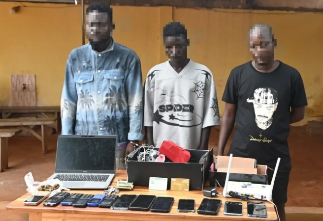Sanguéra : Démantèlement d’un réseau de cyber-escrocs, trois interpellations