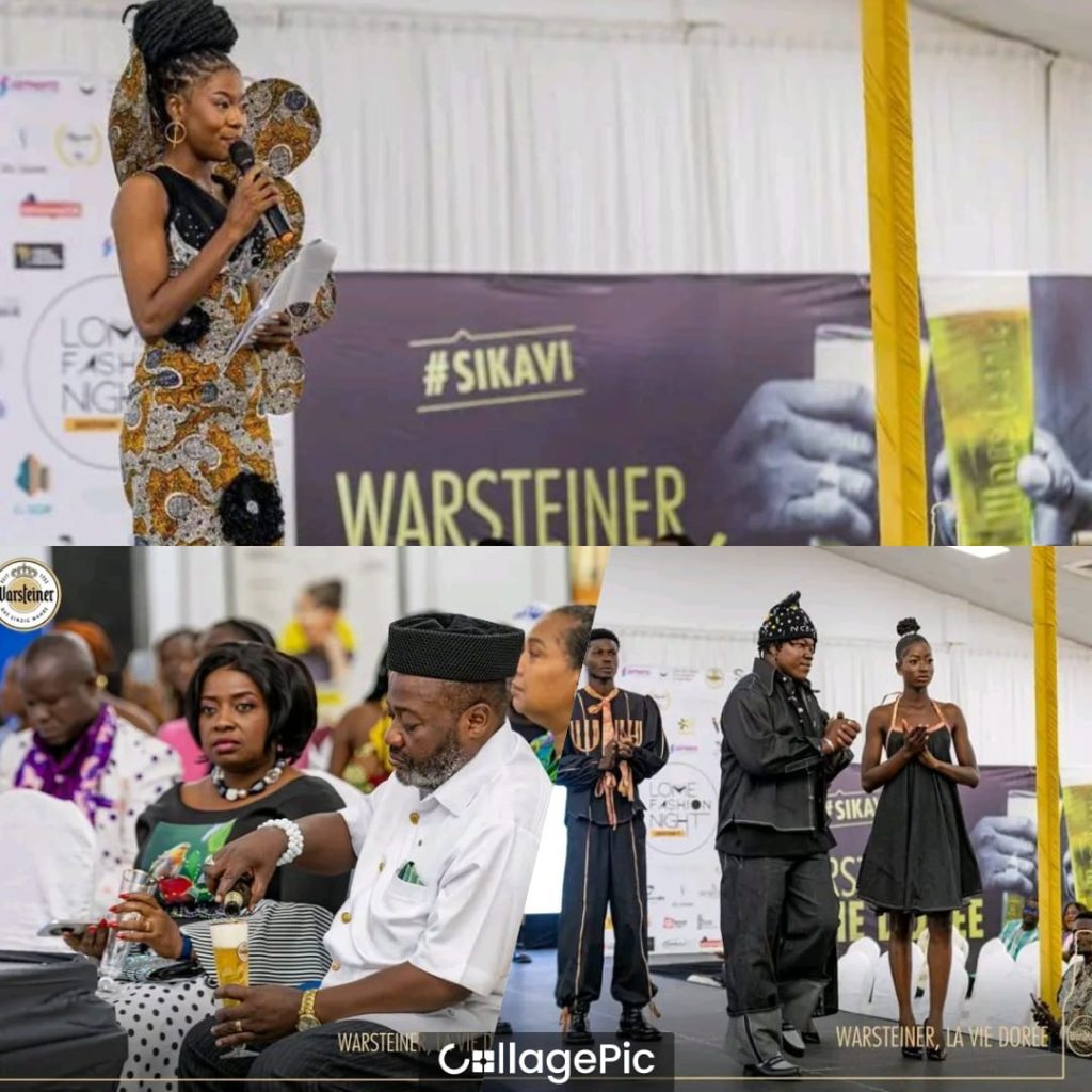 7ᵉ Lomé Fashion Night : La SNB, mécène de l’excellence, célèbre la mode togolaise avec Warsteiner (Sikavi)