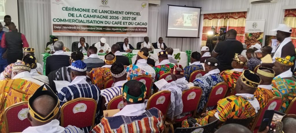 Filière café-cacao : la campagne 2026-2027 officiellement lancée avec un accent sur la qualité, la traçabilité et la lutte contre la contrebande