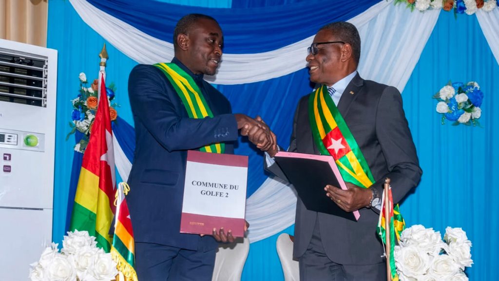 Grand Lomé : Golfe 2 et Golfe 3 scellent une alliance de 5 ans pour le cadre de vie